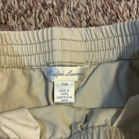 Baby Ralph Lauren Cream Shorts - Picture 3 of 3